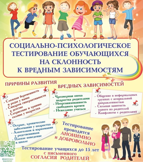 Социально-психологическое тестирование.